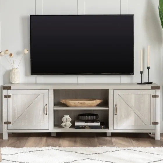 Stone Barn Door Tv Stand-Kirkland's Home Hot