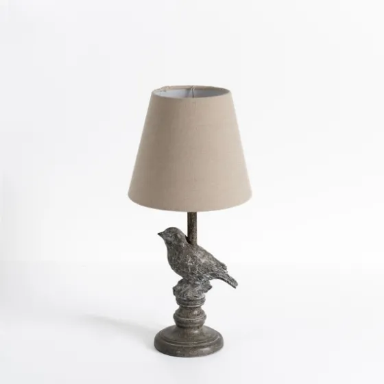 Stone Gray Perched Bird Table Lamp-Kirkland's Home Outlet