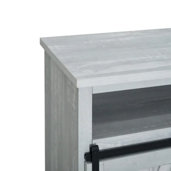 Stone Sliding Barn Door Highboy Tv Stand-Kirkland's Home Fashion