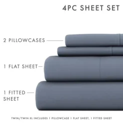 Stone Ultra Soft 3-Pc. Twin Sheet Set-Kirkland's Home Best Sale