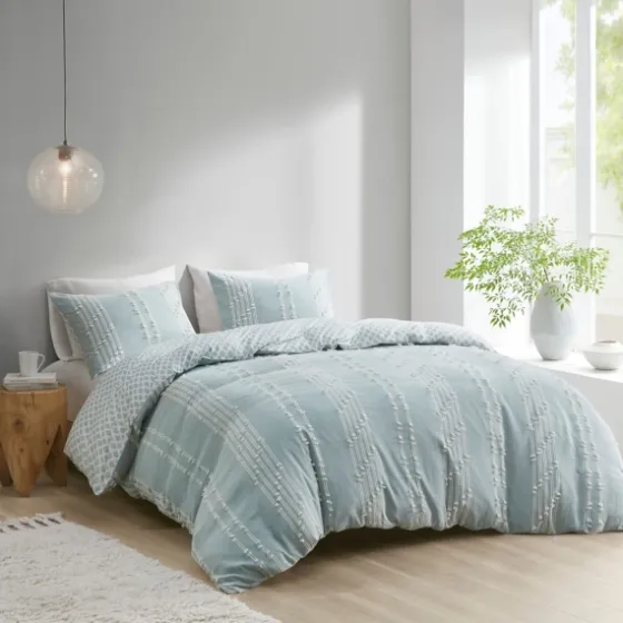 Stripe Diamond Full/Queen Comforter Set-Kirkland's Home Fashion