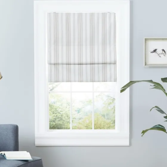 Stripe Ricci Blackout Curtain Shade, 34 In.-Kirkland's Home Shop