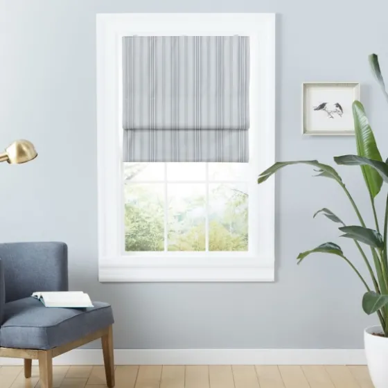 Stripe Ricci Blackout Curtain Shade, 27 In.-Kirkland's Home Best Sale