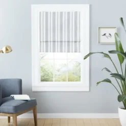 Stripe Ricci Out Curtain Shade, 27 In.-Kirkland's Home Best Sale