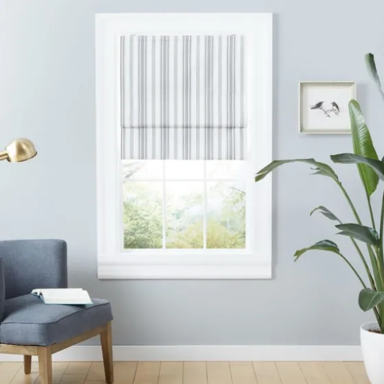 Stripe Ricci Out Curtain Shade, 31 In.-Kirkland's Home Discount