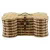 Striped Woven Bone Shaped Basket, 17 In.-Kirkland's Home Best