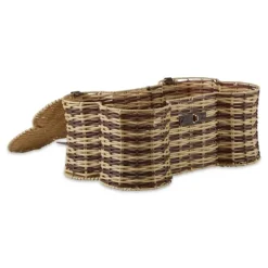 Striped Woven Bone Shaped Basket, 24 In.-Kirkland's Home Shop