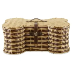 Striped Woven Bone Shaped Basket, 21 In.-Kirkland's Home Store