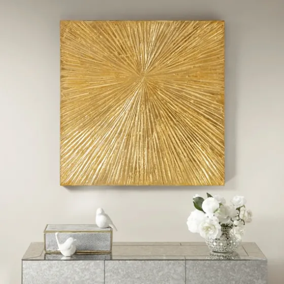 Sunburst Abstract Wall Plaque-Kirkland's Home Sale