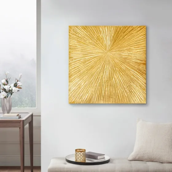 Sunburst Abstract Wall Plaque-Kirkland's Home Sale