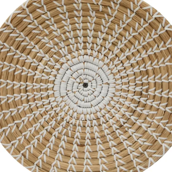 Tan Bohemian Seagrass 5-Pc. Wall Plaque Set-Kirkland's Home Clearance