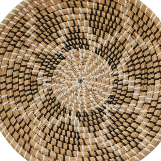 Tan Bohemian Seagrass 5-Pc. Wall Plaque Set-Kirkland's Home Clearance