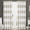 Tan Deena Curtain Panel Set, 84 In.-Kirkland's Home Best