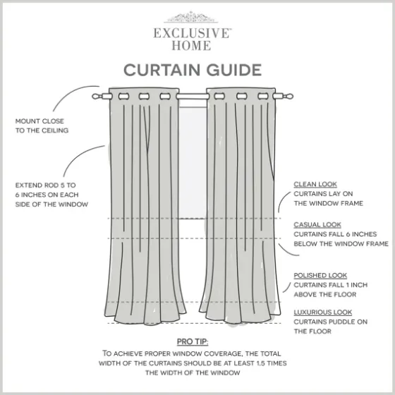 Tan Floral 2-Pc. Curtain Panel Set, 96 In.-Kirkland's Home Store