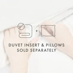 Tan Rugged Stripe 2-Pc. Twin Duvet Cover Set-Kirkland's Home Shop