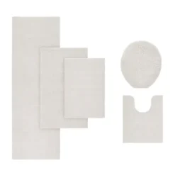 Taupe High Pile Marshmallow Bath Mat, 30 In.-Kirkland's Home Best