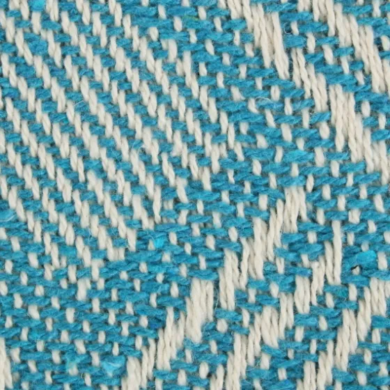Teal Basket Weave Throw-Kirkland's Home Best Sale