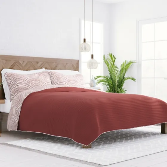 Terra Scalloped Reversible 2-Pc. Twin Quilt Set-Kirkland's Home Best