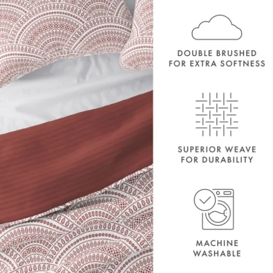 Terra Scalloped Reversible 3-Pc. Queen Quilt Set-Kirkland's Home Outlet