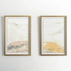 The Golden Abstract Ii Framed Art Print-Kirkland's Home Best