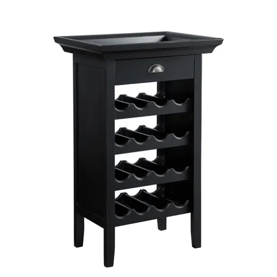 4-Tier Wood Wine Rack-Kirkland's Home Fashion