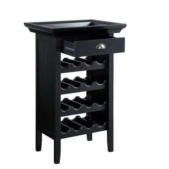 4-Tier Wood Wine Rack-Kirkland's Home Fashion