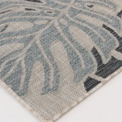 Tropical Leaf Indoor/Outdoor Area Rug, 5X7-Kirkland's Home Discount