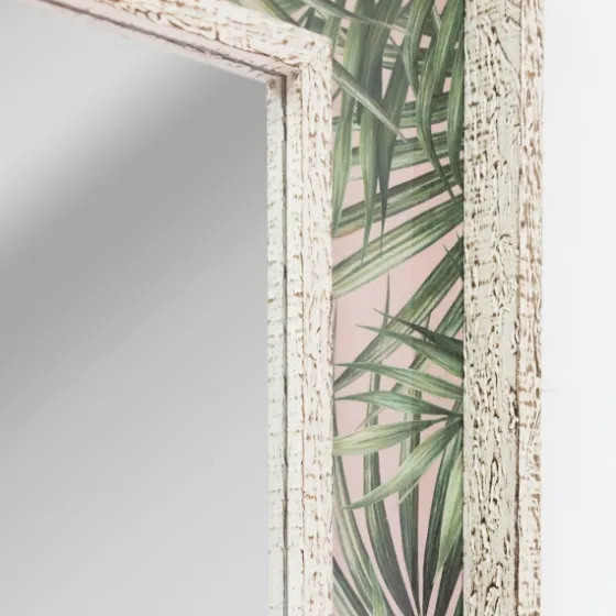 Tropical Leaf Print Mirror-Kirkland's Home Best Sale