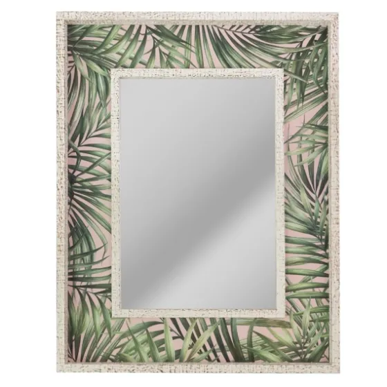 Tropical Leaf Print Mirror-Kirkland's Home Best Sale