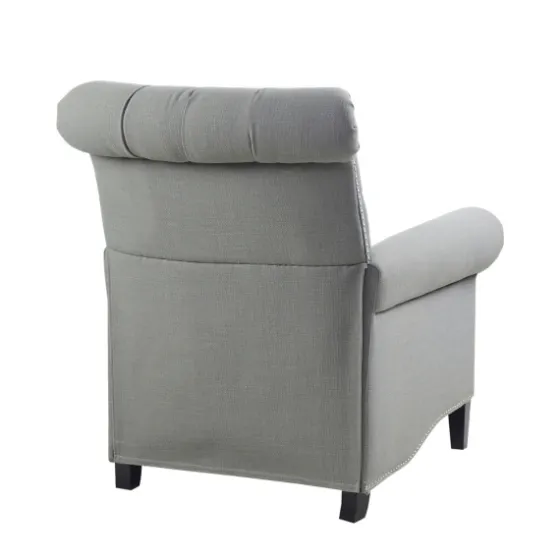 Tufted Back Nailhead Trim Recliner Armchair-Kirkland's Home Sale