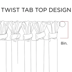 Twist Top Curtain Panel, 84 In.-Kirkland's Home Best
