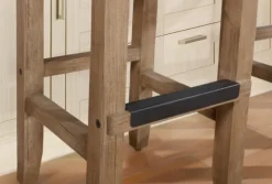 Twisted Seagrass And Wood Bar Stool-Kirkland's Home Sale
