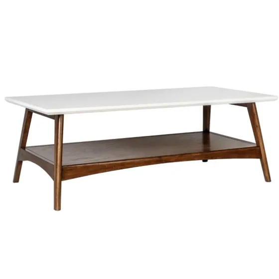 Two-Tone Ava Mid-Century Modern Coffee Table-Kirkland's Home Clearance