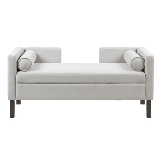 Upholstered Modern Split Back Bench-Kirkland's Home Online