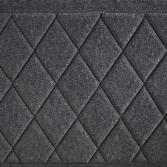 Viv Charcoal Diamond Tufted Full Bed Frame-Kirkland's Home Fashion