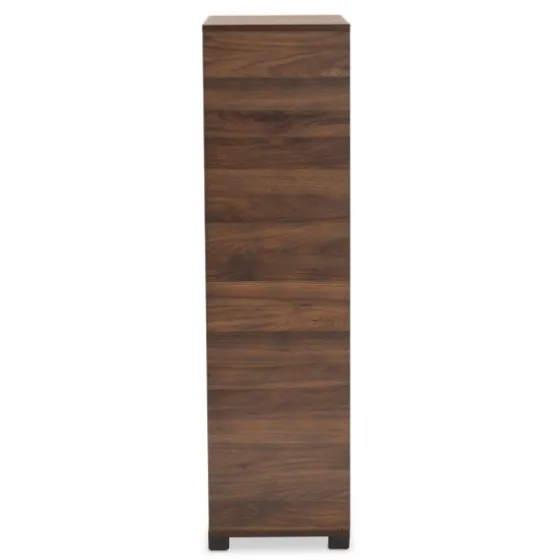 Walnut Asymmetrical Shoe Storage Cabinet-Kirkland's Home Hot