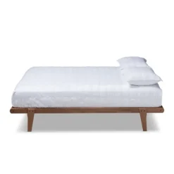 Walnut Wood Full Platform Bed-Kirkland's Home New