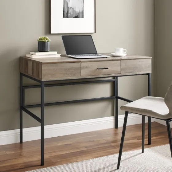 Washed Lift Top Storage Desk-Kirkland's Home Shop