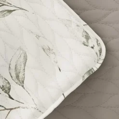 Watercolor Leaves Reversible 3-Pc. King Quilt Set-Kirkland's Home Cheap