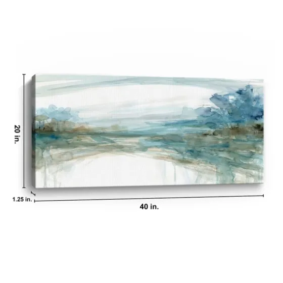 Watery Treeline Giclee Canvas Art Print-Kirkland's Home Shop