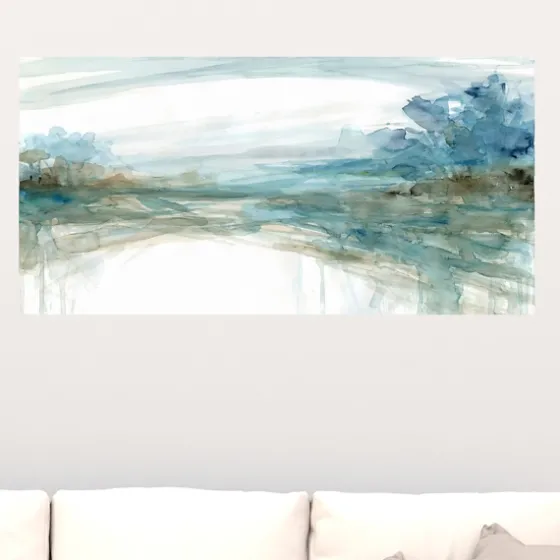 Watery Treeline Giclee Canvas Art Print-Kirkland's Home Shop
