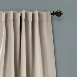 Wheat Back Tab Blackout Curtain Panel Set, 95 In.-Kirkland's Home Cheap