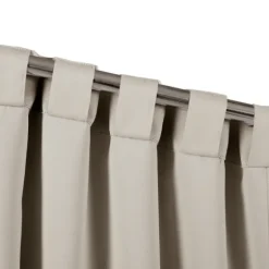 Wheat Back Tab Blackout Curtain Panel Set, 84 In.-Kirkland's Home Clearance