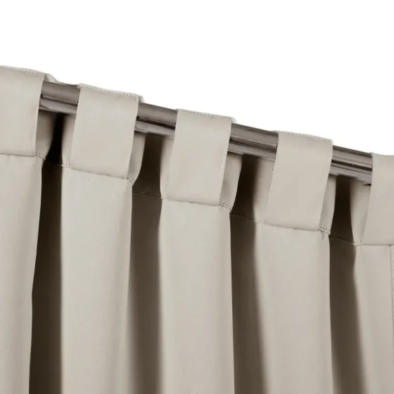 Wheat Back Tab Blackout Curtain Panel Set, 84 In.-Kirkland's Home Clearance