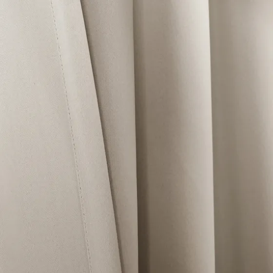 Wheat Back Tab Blackout Curtain Panel Set, 84 In.-Kirkland's Home Clearance