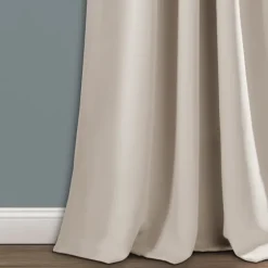 Wheat Back Tab Blackout Curtain Panel Set, 84 In.-Kirkland's Home Clearance