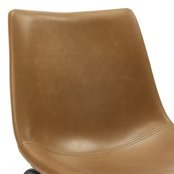 Whiskey Faux Leather Counter Stools, Set Of 2-Kirkland's Home Fashion