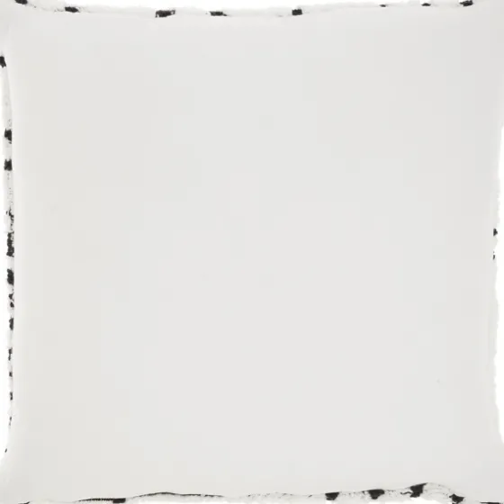 White And Black Tufted Geo Throw Pillow-Kirkland's Home Best