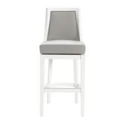 White And Swivel Bar Stools, Set Of 2-Kirkland's Home Hot