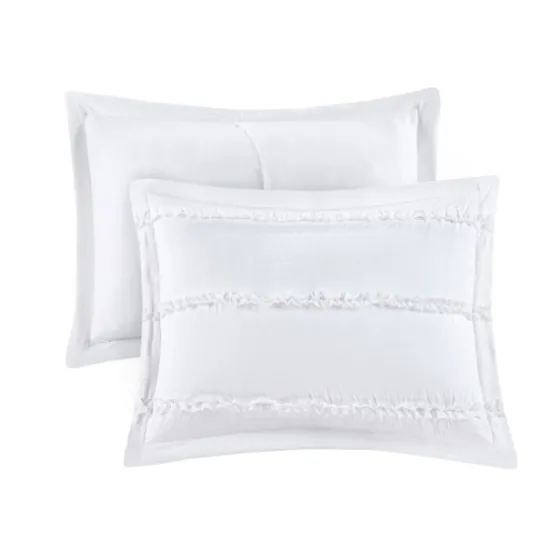 White Quilted California King 5-Pc. Comforter Set-Kirkland's Home New